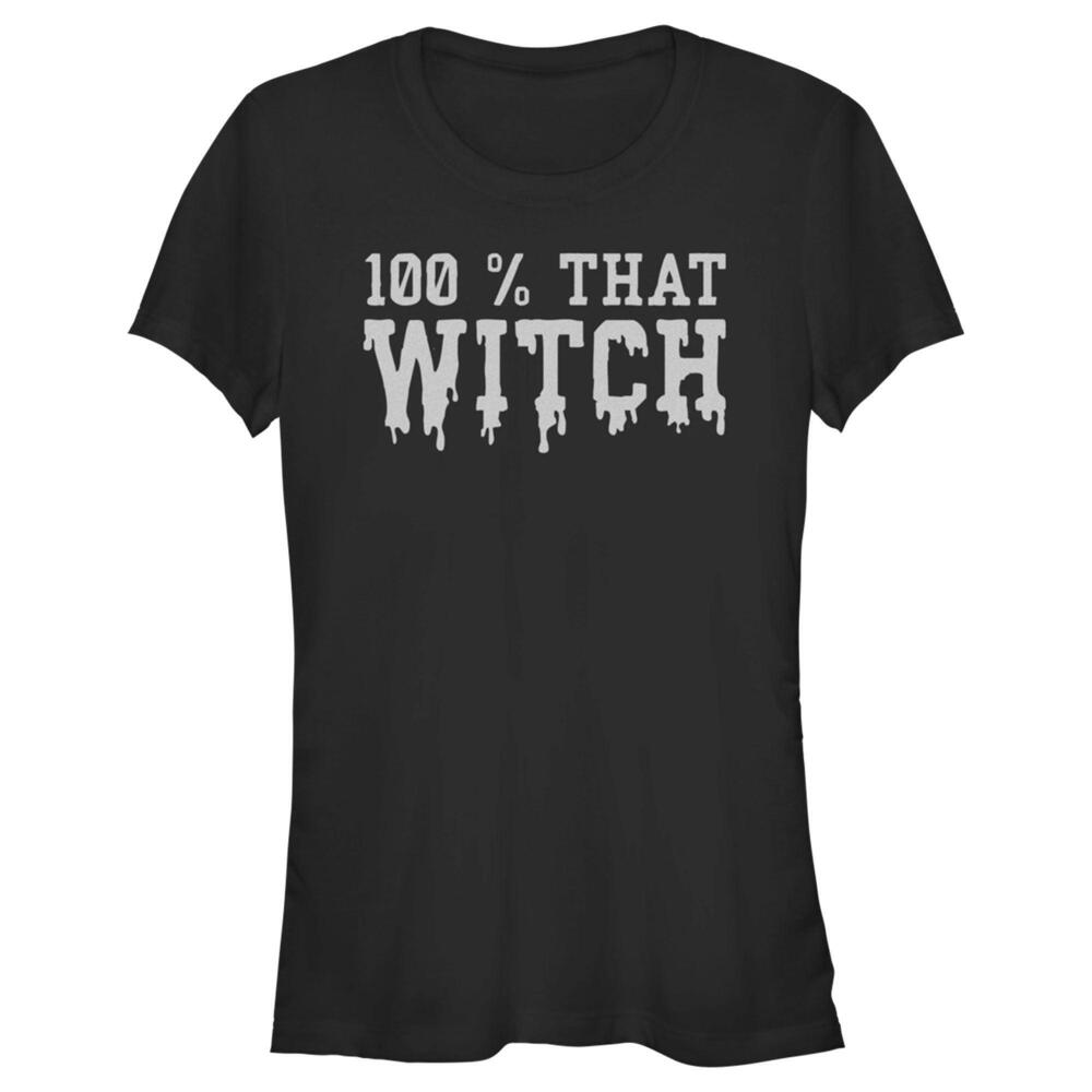 Juniors Lost Gods Halloween 100 That Witch Tshirt
